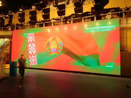 अल्ट्रा स्लिम इंडोर एलईडी वीडियो स्क्रीन एसएमडी 2020 पूर्ण रंग सीई रोश प्रमाणित शेन्ज़ेन फैक्टरी